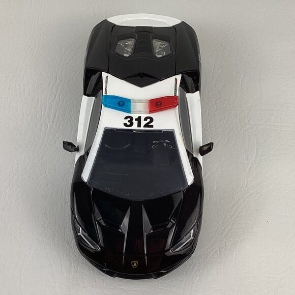 Lamborghini Centenario Police Cruiser DieCast Vehicle Hyper-Spec 1:24 Metals Car - Picture 4 of 7